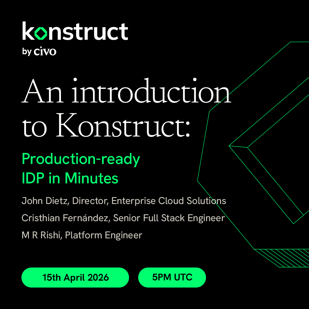 An introduction to Konstruct: Production-ready IDP in minutes