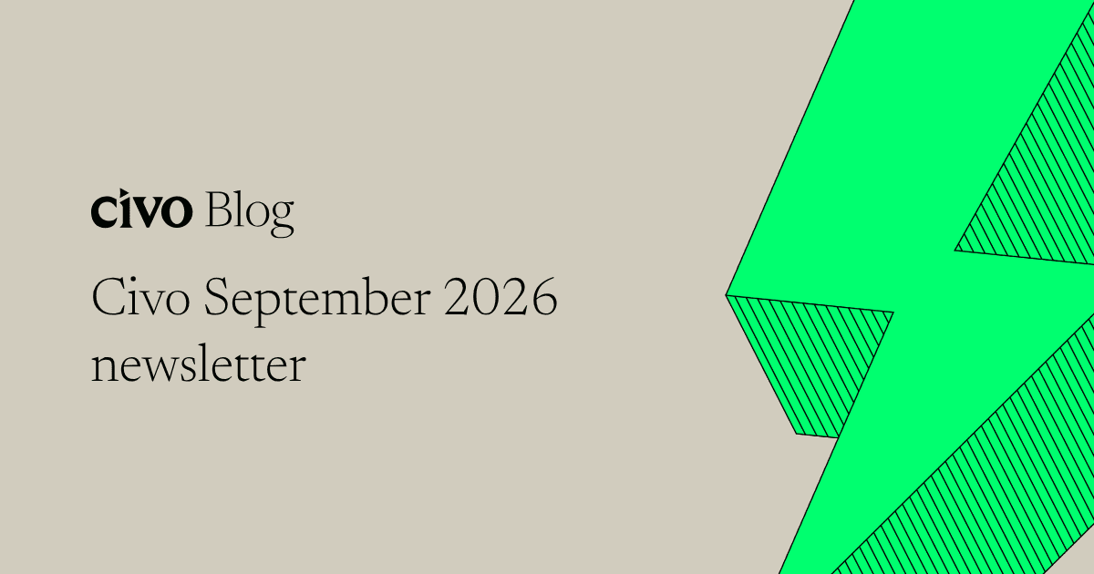 Civo September 2026 newsletter
