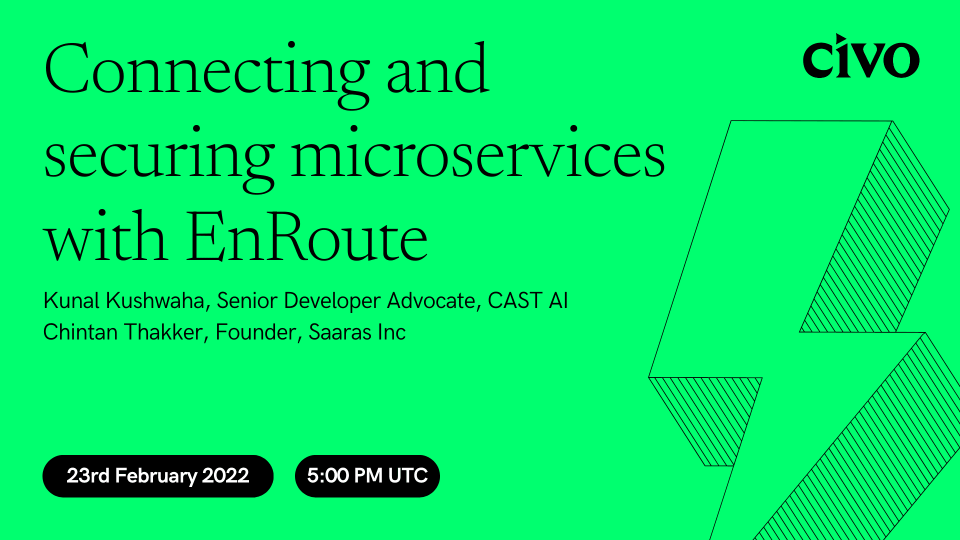 Connecting and securing microservices with EnRoute