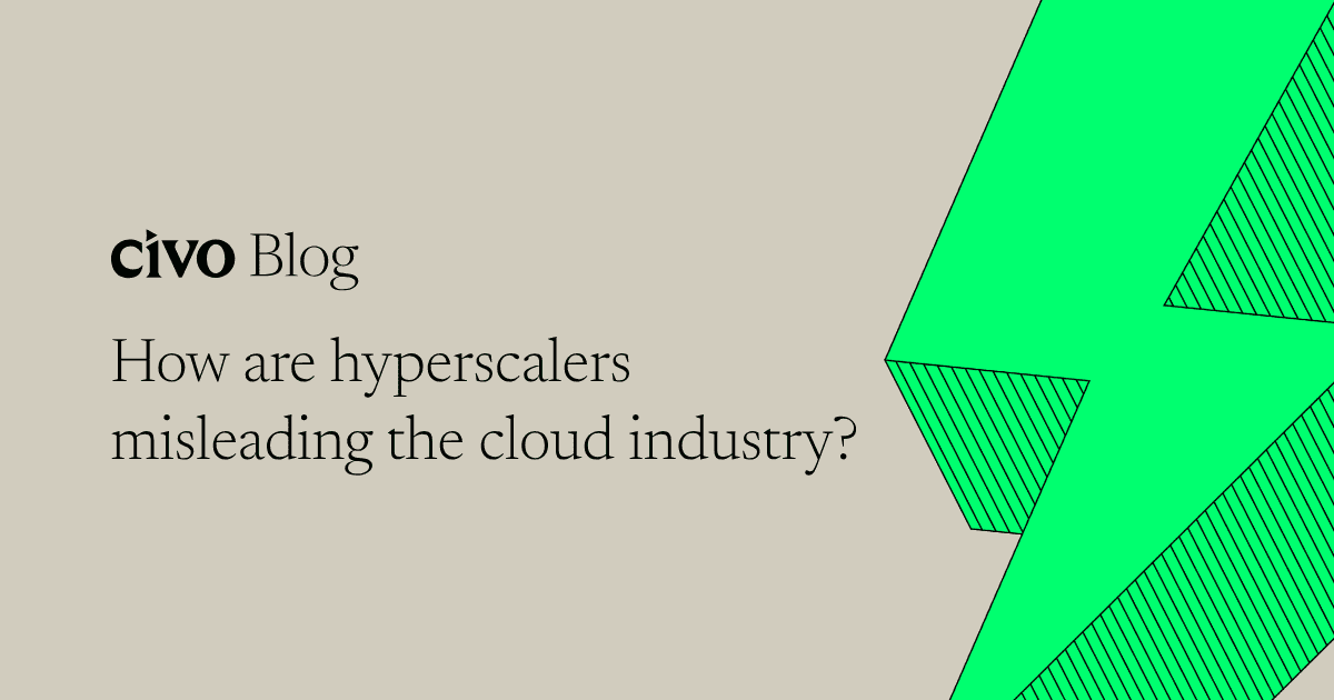 How are hyperscalers misleading the cloud industry?