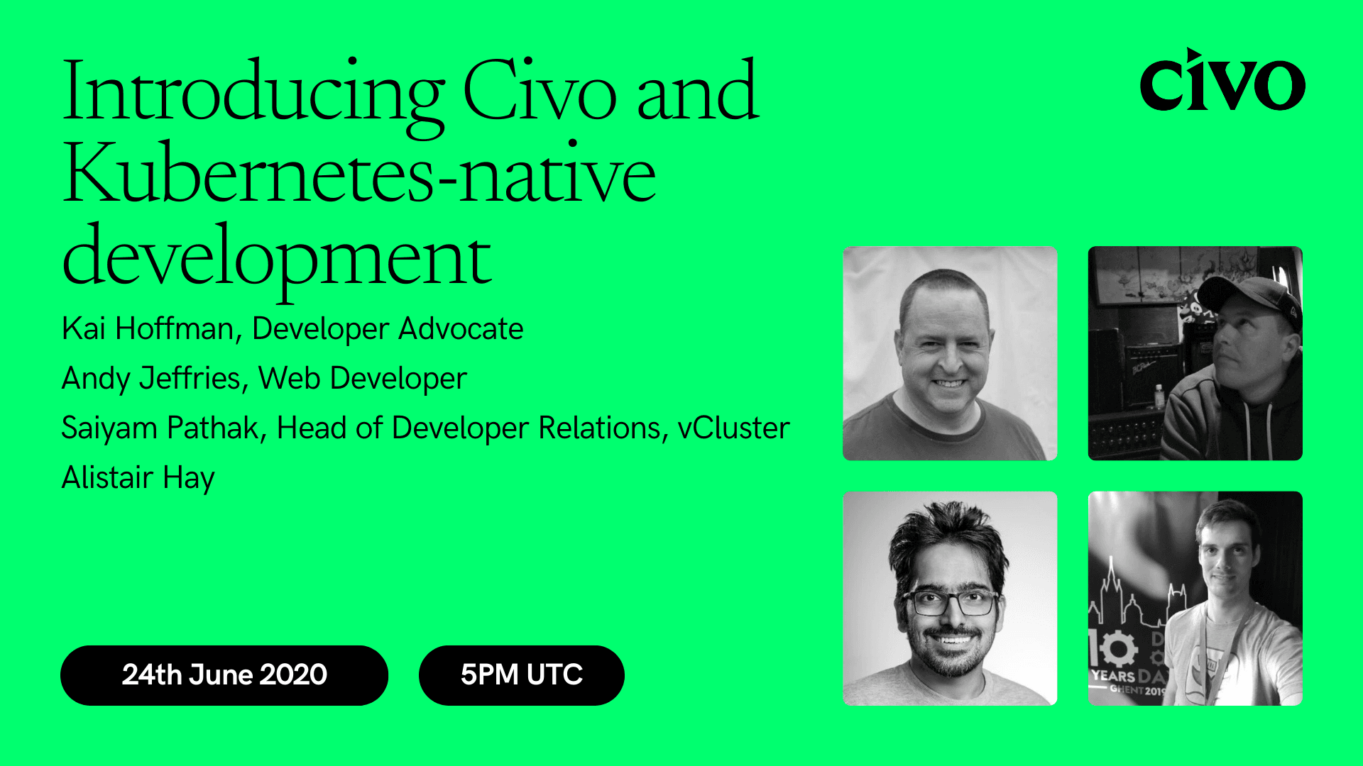 Introducing Civo and Kubernetes-native development
