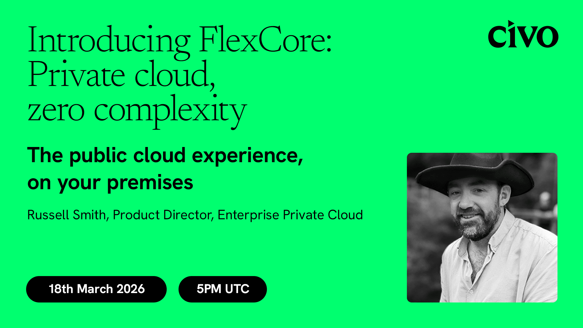 Introducing FlexCore: Private cloud, zero complexity