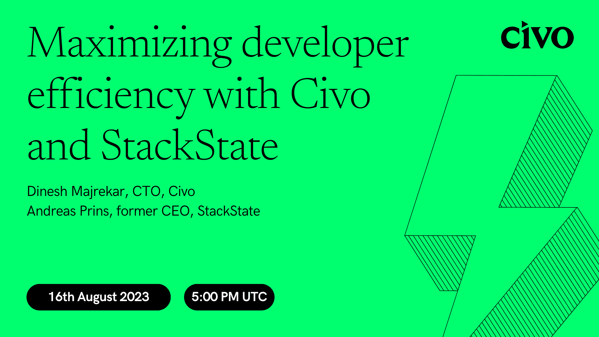 Maximizing developer efficiency with Civo and StackState