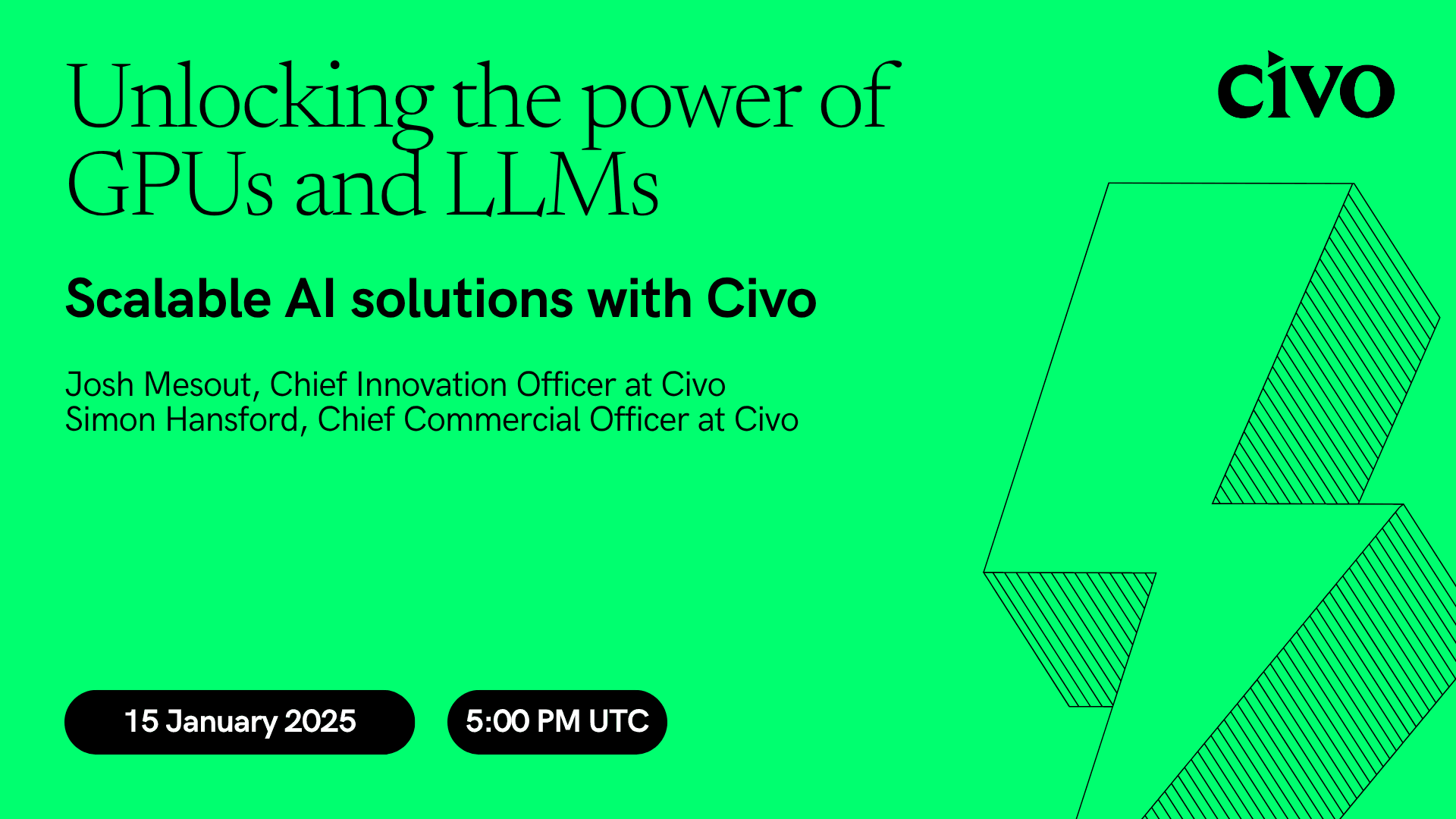 Unlocking the power of GPUs and LLMs: Scalable AI solutions with Civo