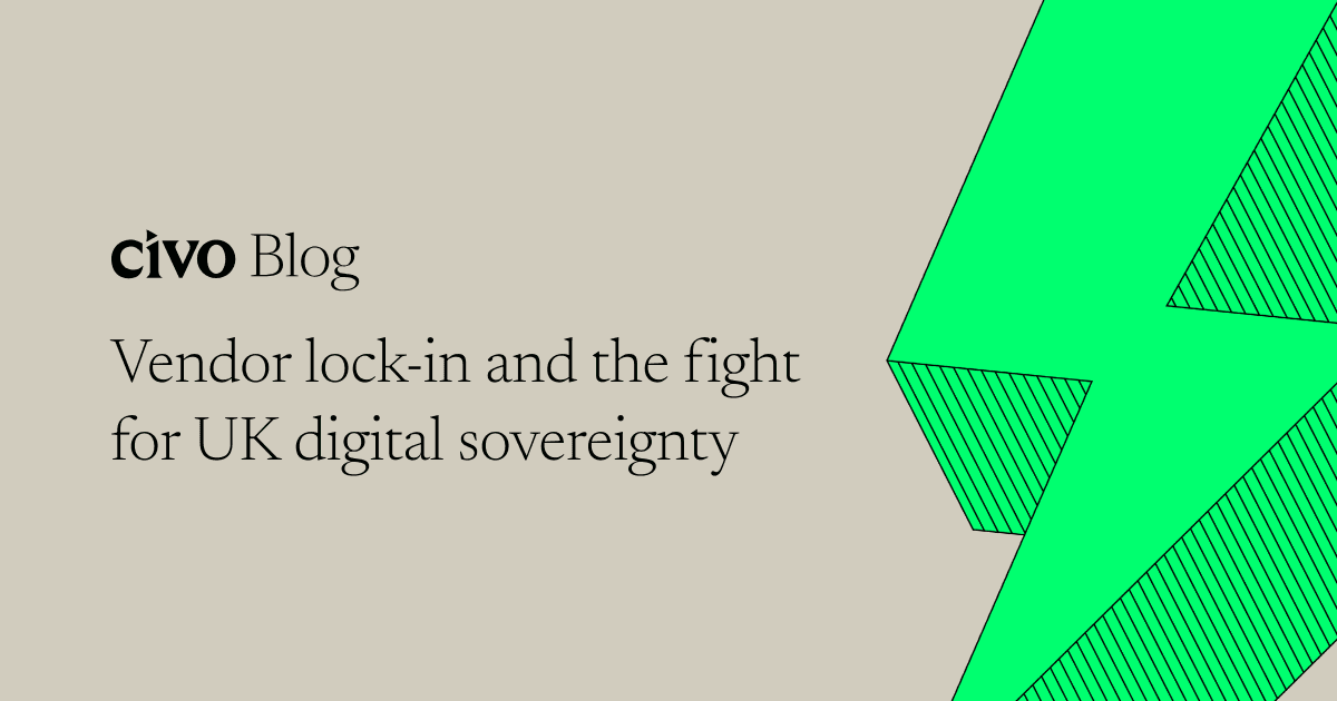 Vendor lock-in and the fight for UK digital sovereignty