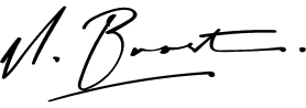 Mark Boost's signature