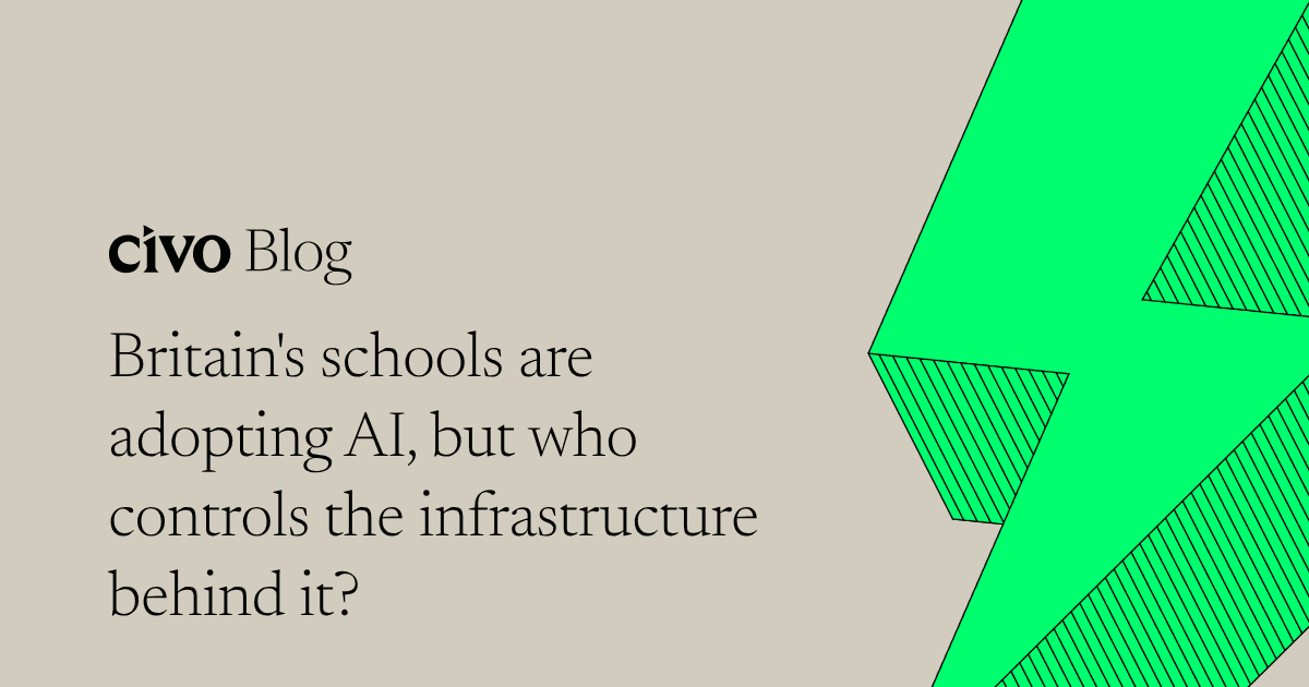 Britain's schools are adopting AI, but who controls the infrastructure behind it?