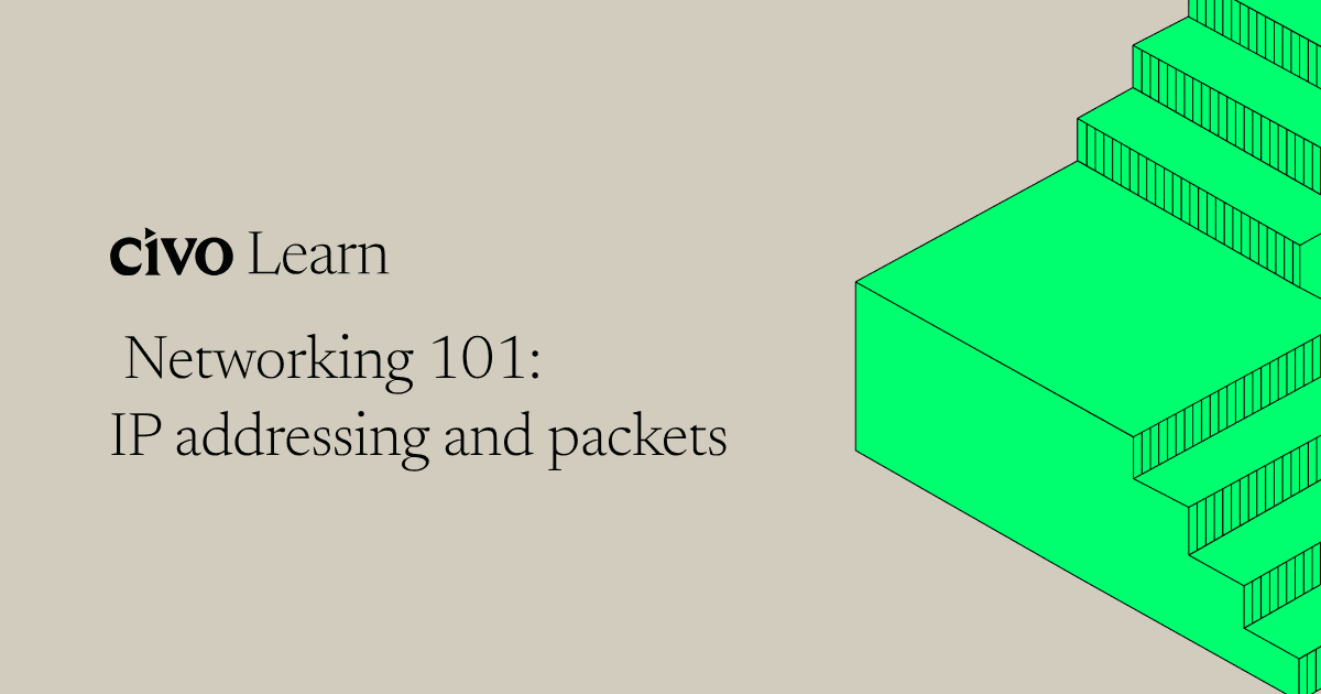 Networking 101: IP addressing and packets