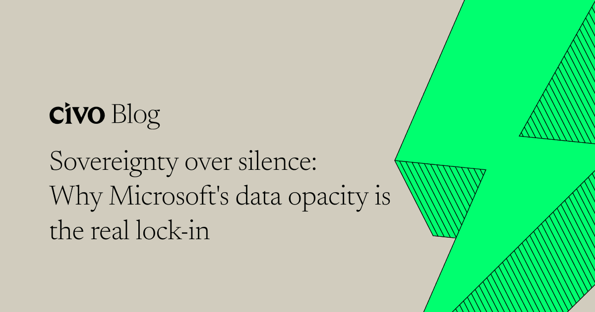 Sovereignty over silence: Why Microsoft's data opacity is the real lock-in