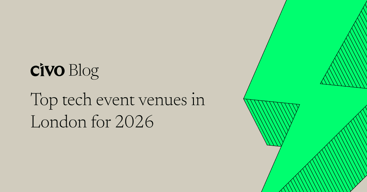 Top tech event venues in London for 2026
