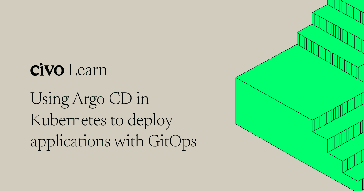 Using Argo CD in Kubernetes to deploy applications with GitOps