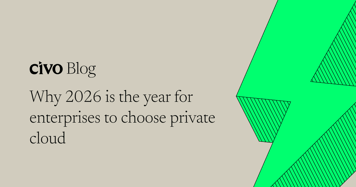 Why 2026 is the year for enterprises to choose private cloud