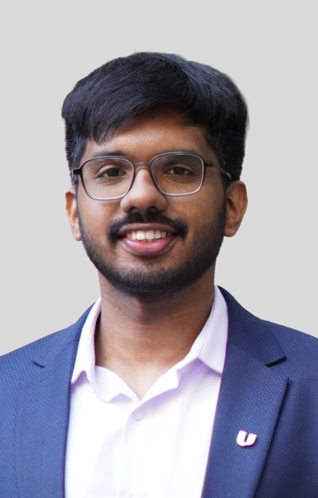A headshot of Amith KK
