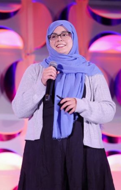 A headshot of Fatima Sarah Khalid