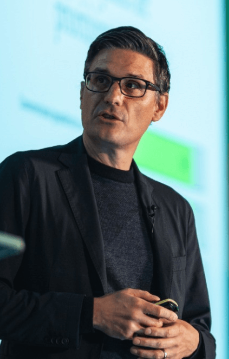 A headshot of Mark Boost