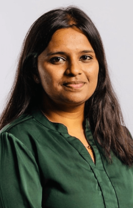 A headshot of Shubhangi Goyal