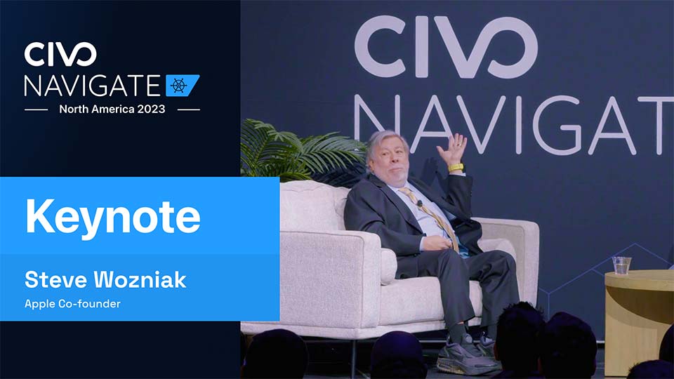 Keynote with Steve Wozniak thumbnail