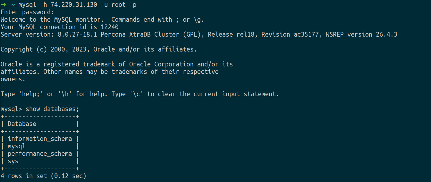 MySQL host IPFQDN